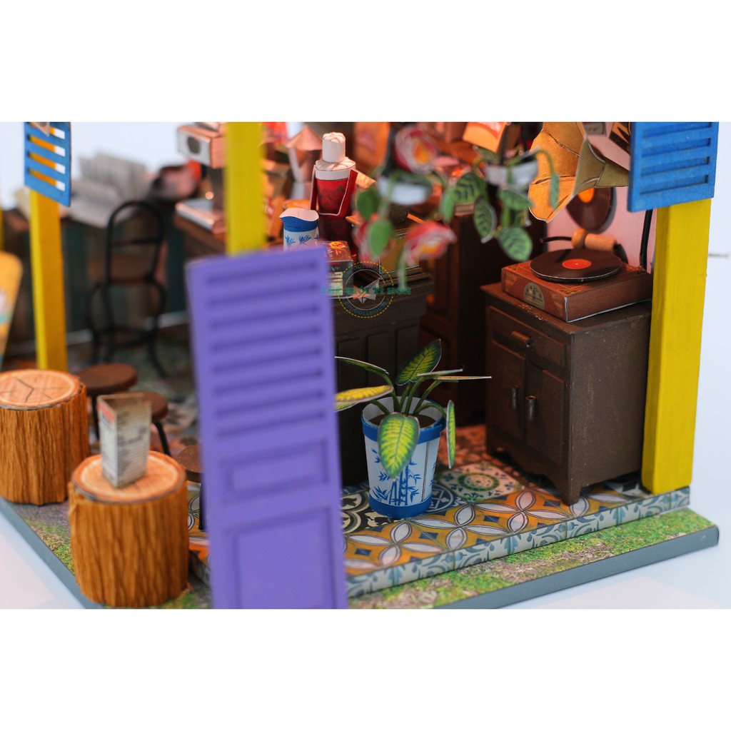 MÔ HÌNH SÀI GÒN THU NHỎ - CÀ PHE ĐÁ - AD07