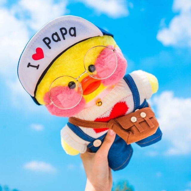 Vịt lalapanpan vàng size 35cm( khách chọn mẫu ib)