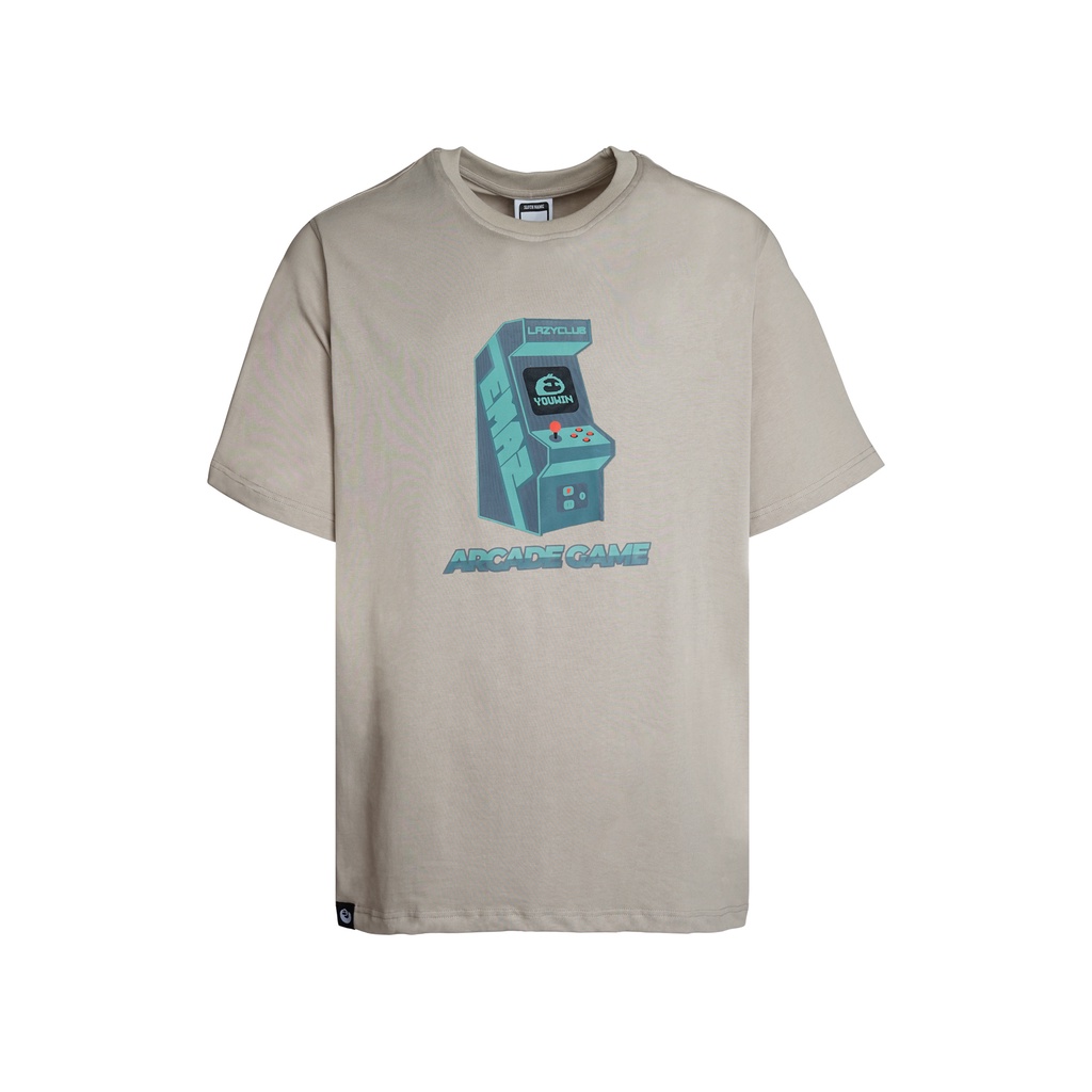 Áo Thun Local Brand TEE phom rộng tay lỡ dành cho nam nữ EMAS Arcade Game Tee/Beige