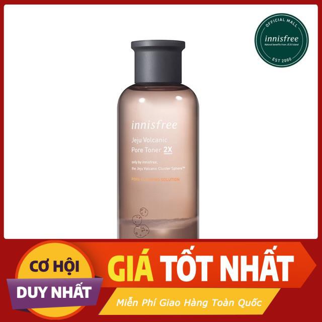 Nước hoa hồng tro núi lửa Innisfree Jeju Volcanic Pore 2X