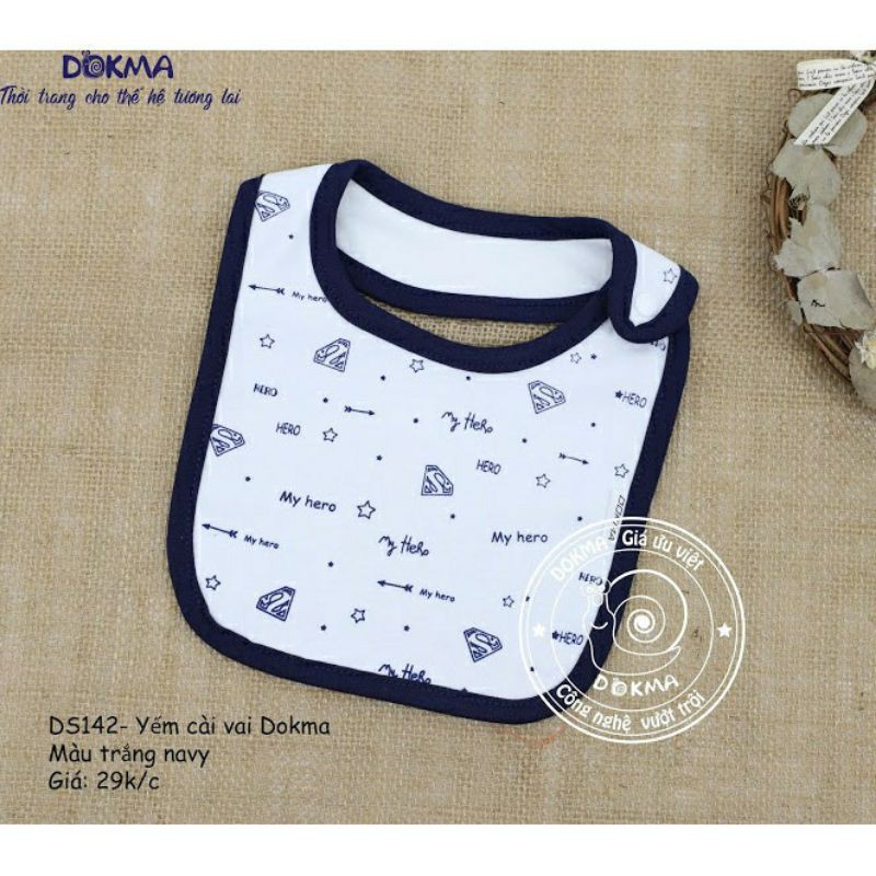 Yếm cotton organic Dokma DS142