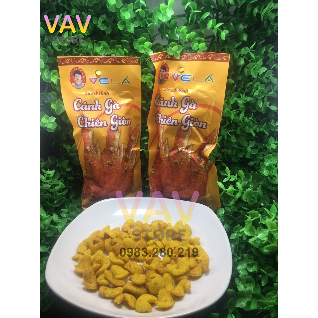 đồ ăn vặt - Snack Hình Cánh Gà Chiên Giòn - VAV268 - [Freeship đơn 150k]