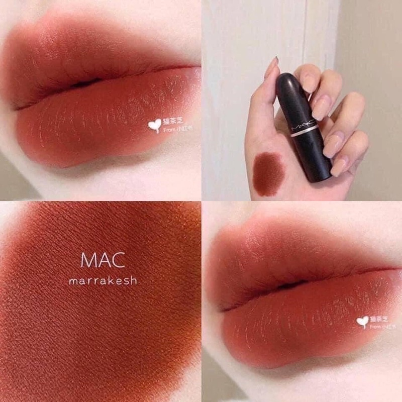 SON M.A.C Matte Retro Matte Lipstick Marrakesh Devoted to chili