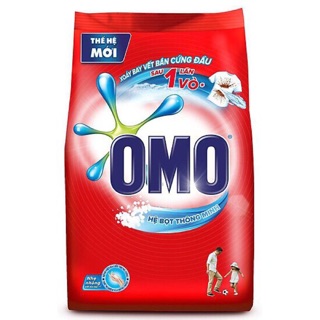 Combo 5 túi bột giặt ômô 800g