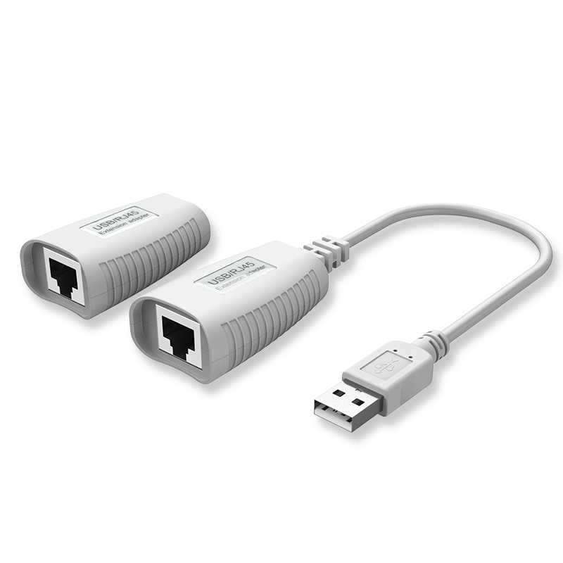 Bộ nối dài USB kéo dài 45m qua dây mạng RJ45 MT-Viki 150FT - Hàng Chính Hãng