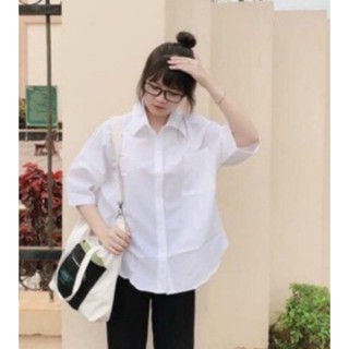 Áo sơmi trắng tay dài