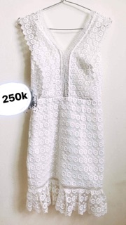 [Pass] Váy ren trắng cao cấp size S