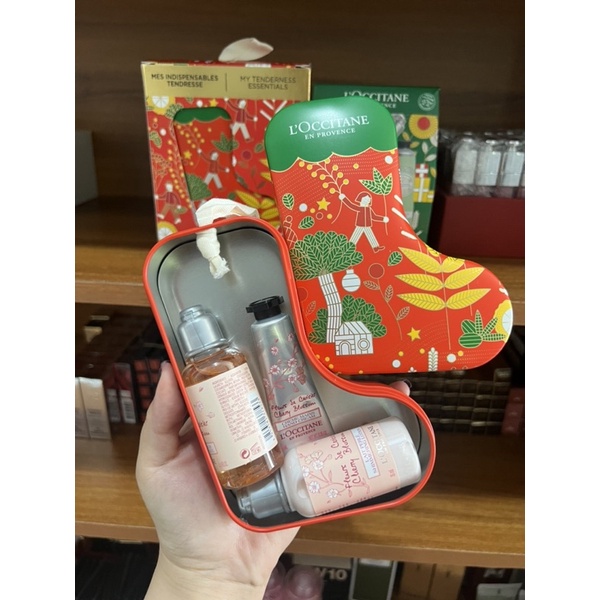 Gift Set L'Occitane hương hoa Anh đào mini
