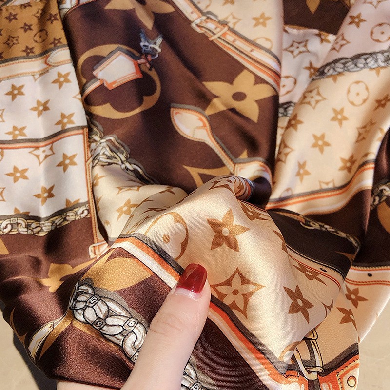 Khăn lụa bản to 90x90cm / khăn thời trang cao cấp