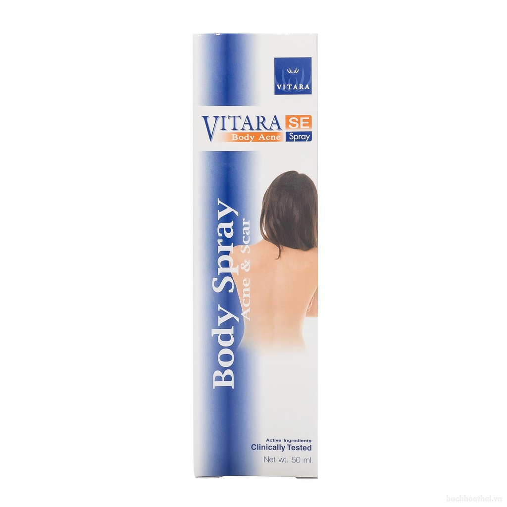 Chai xịt đánh bay mụȵ lưng VITARA SE Body Acne Spray