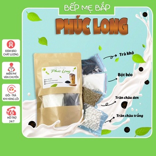 Set trà sữa Phúc Long thơm ngon, chuẩn vị - Set nấu được 2-3 lít - BẾP MẸ BẮP