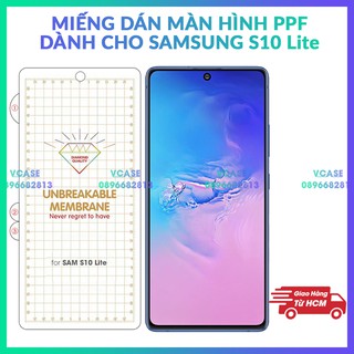 Miếng Dán Màn Hình Mặt Trước PPF Dành Cho Samsung Galaxy S10 Lite