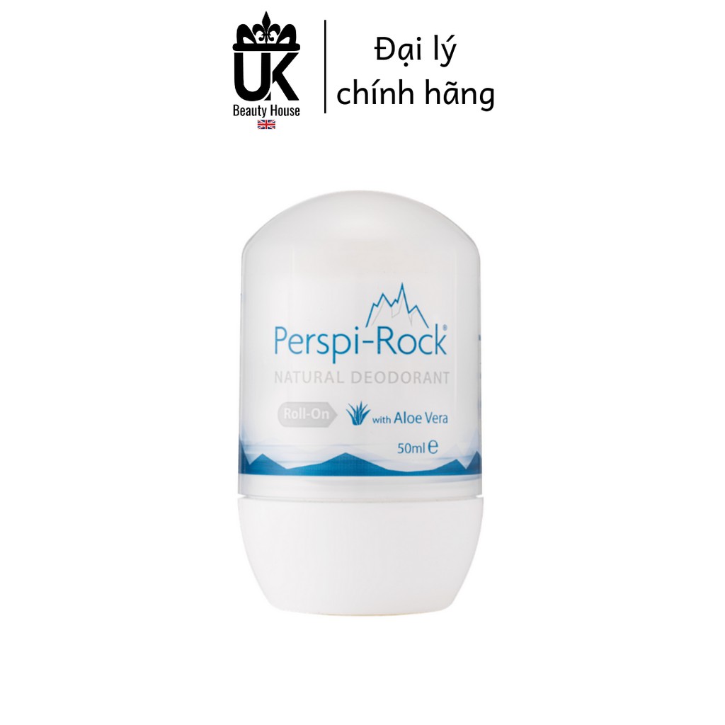 Lăn khử mùi từ thiên nhiên Perspi-Rock Natural Deodorant Roll On 50ml | BigBuy360 - bigbuy360.vn