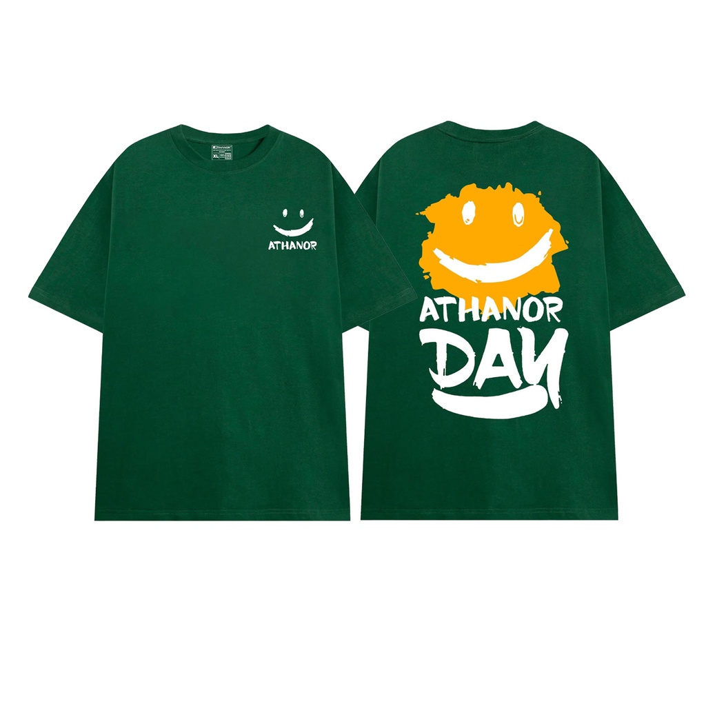 Áo oversize nam ATHANOR form rộng tay lỡ chất cotton 100% mẫu DAY