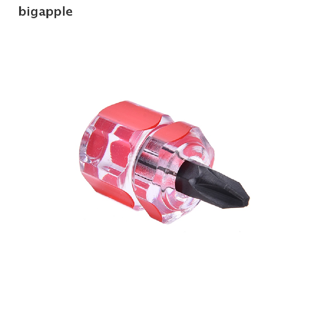 bigapple 2pcs Mini Screwdriver Mini Screw Driver Short Small Split Repair Tools Kit Set, RDG