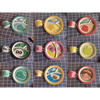 [GIFT] Set khay bát ăn dặm lúa mạch xuất Nhật