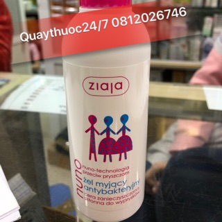 Gel rửa mặt nuno ziaja cho da mụn ,da dầu