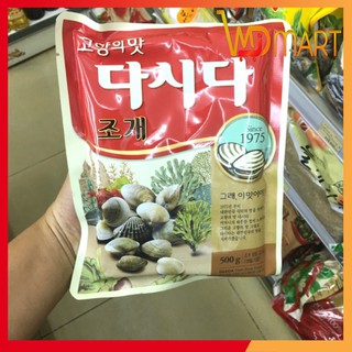 Hạt nêm gia vị ngao dasida hàn quốc gói 500g