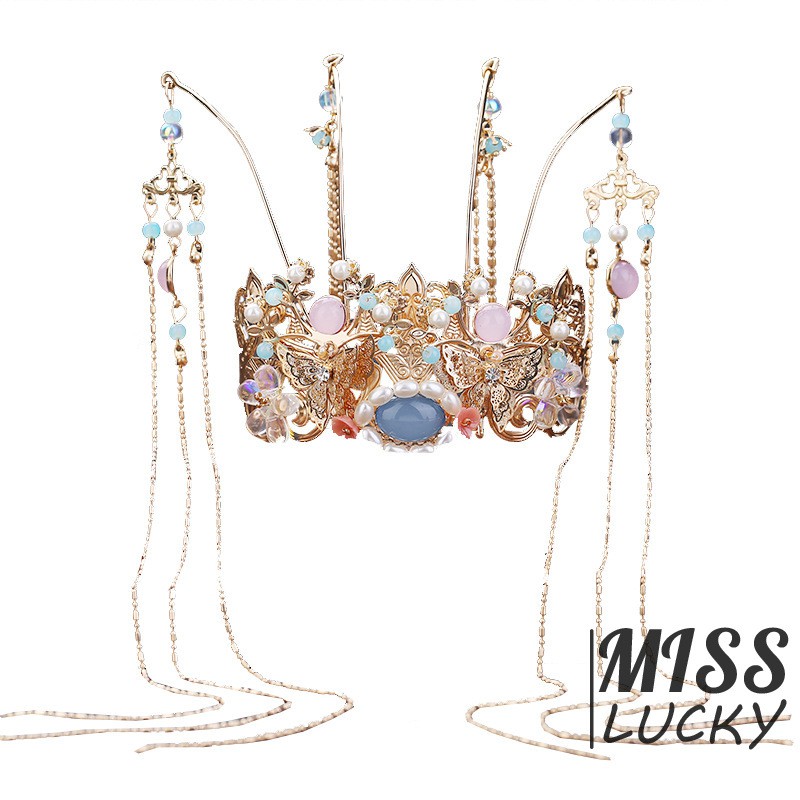 Cài Tóc Phong Cách Trung Hoa Xinh Xắn Cho Nữ