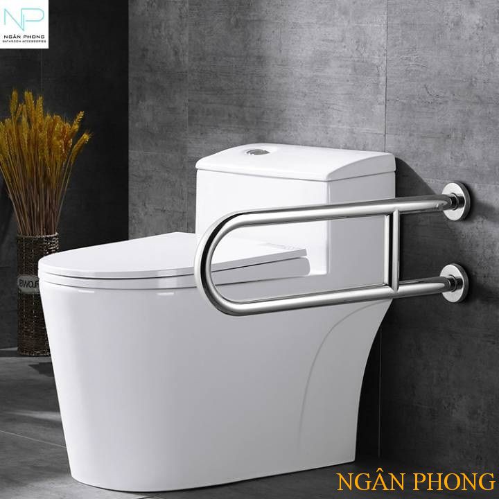 TAY VIN AN TOÀN CHO NGƯỜI GIÀ, NGƯỜI KHUYẾT TẬT INOX 304- CHỮ H CỐ ĐỊNH