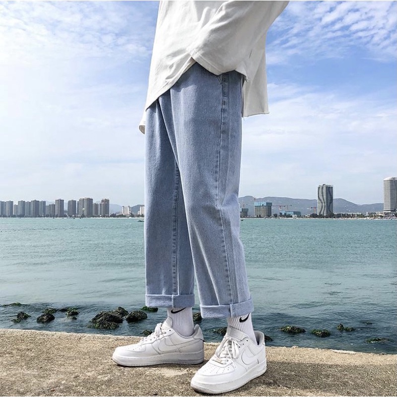 [HOT TREND 2022] Quần Baggy  Dhclothes Jean nam - Quần bò form rộng dáng suông - giá tốt nhất thị trường-Q4