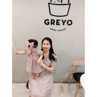 váy đôi mẹ và bé gái