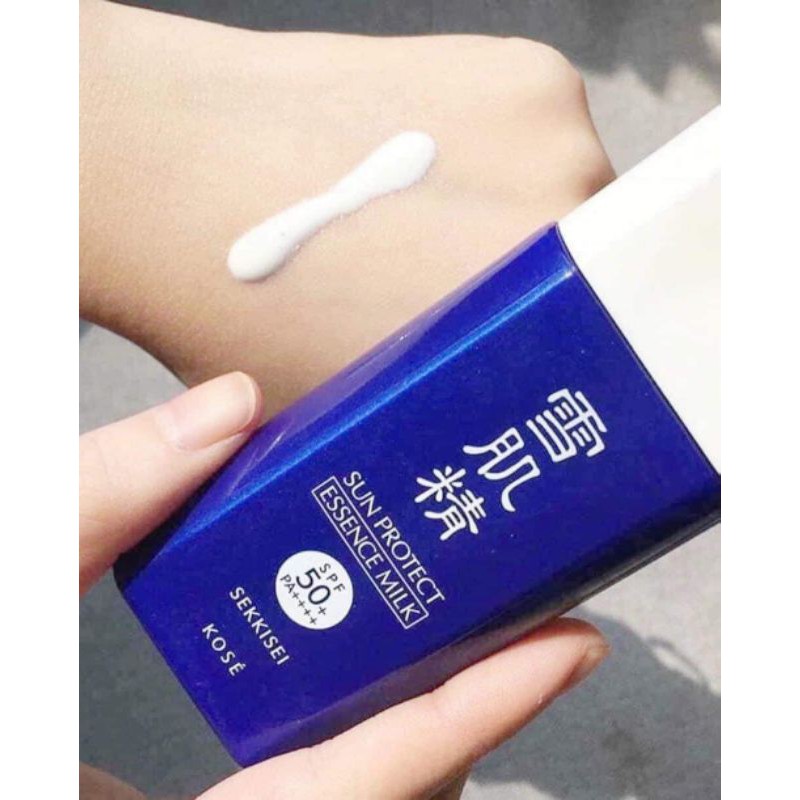 KEM CHỐNG NẮNG KOSE SEKKISEI SUN PROTECT ESSENCE MILK SPF50+ PA++++