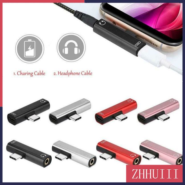 Bộ chuyển đổi âm thanh micrô bên ngoài JT type C USB C sang 3.5mm Aux