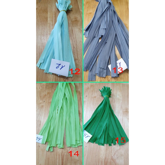 Dây kéo giọt nước dài 25/40/50/60cm