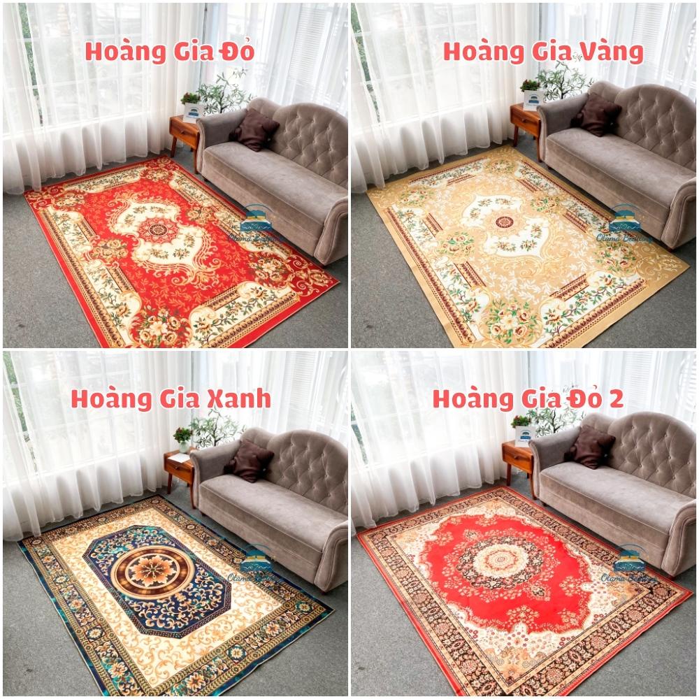 Thảm bali trải sàn phòng khách lót sàn phòng ngủ decor trang trí phòng sofa thảm 2mx3m 5D nỉ lì cao cấp - Otama Bedding