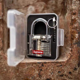 Ổ khóa Supreme trong suốt