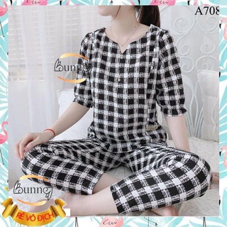 Đồ bộ mặc nhà,  mặc sau sinh, đồ ngủ, đồ bộ mùa thu đẹp