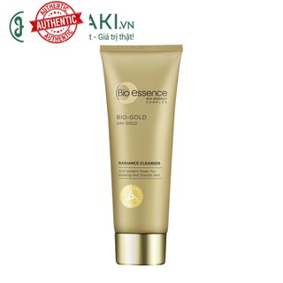 [Mã chiết khấu giảm giá sỉ mỹ phẩm chính hãng] Sữa Rửa Mặt Bio-essence Tinh Chất Vàng Ngăn Ngừa Lão Hoá Da 24K Bio Gold