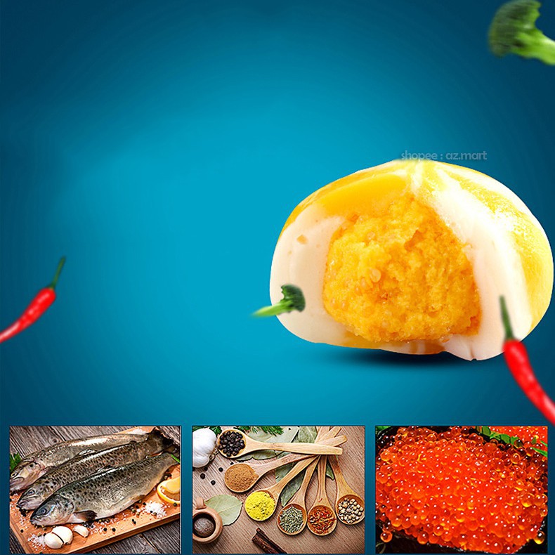 Viên Bánh Bao Hải Sản Nhím Biển Nhân Trứng Cá EB  Thả Lẩu Malaysia🍜Giao HỎA TỐC nội thành Hà Nội🍜