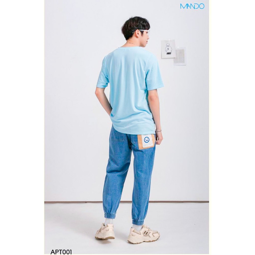 Áo Phông Áo Thun Nam MANDO Trơn Cotton Kiểu Dáng Basic Phong Cách Thời Trang Hàn Quốc APT01 | BigBuy360 - bigbuy360.vn