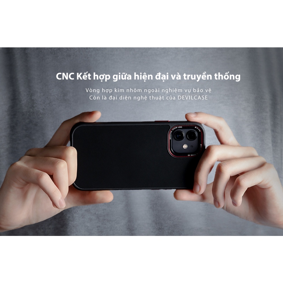 Ốp điện thoại DEVILCASE Phiên Bản Pro dành cho IPhone11/IPhone 11Pro/IPhone 11Pro Max/IPhone 11mini - Chính hãng Cao cấp