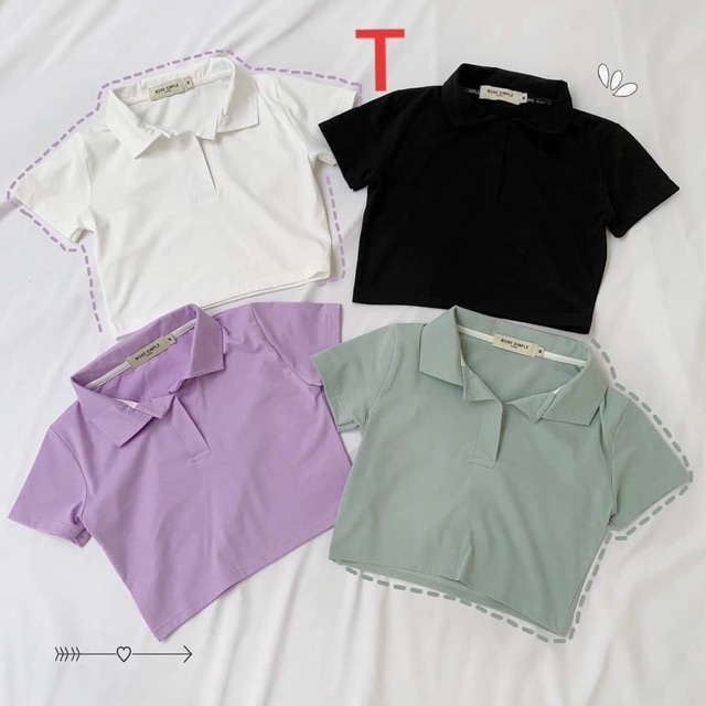 Áo polo crt trơn TTN876