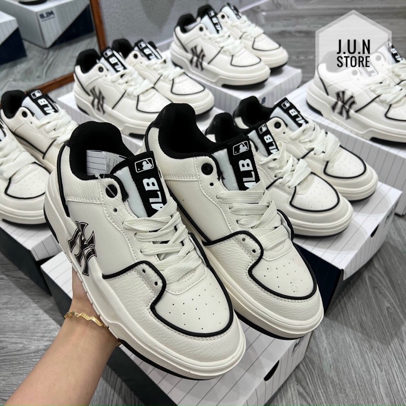 GIÀY M.L.B CHUNKY LINER NY BLA.CK WHITW SC