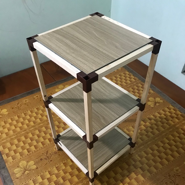 kệ gỗ 3 tầng cao cấp hàng loại 1