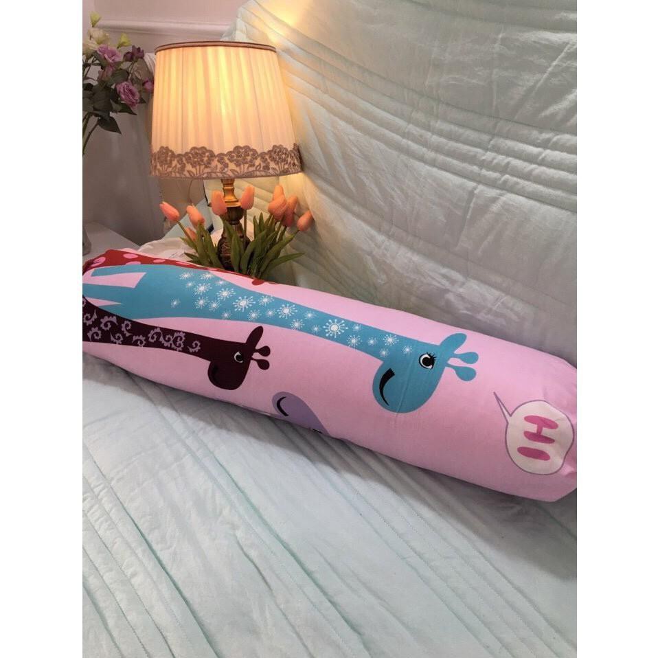 Vỏ gối ôm poly 35 x 110cm (Chọn mẫu)