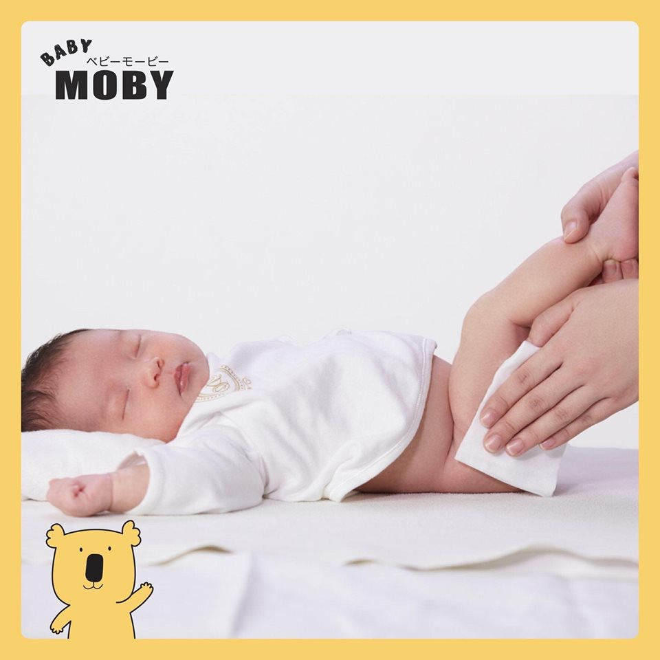 Bông miếng Moby bịch 100 miếng ( Cỡ nhỏ/Cỡ lớn)