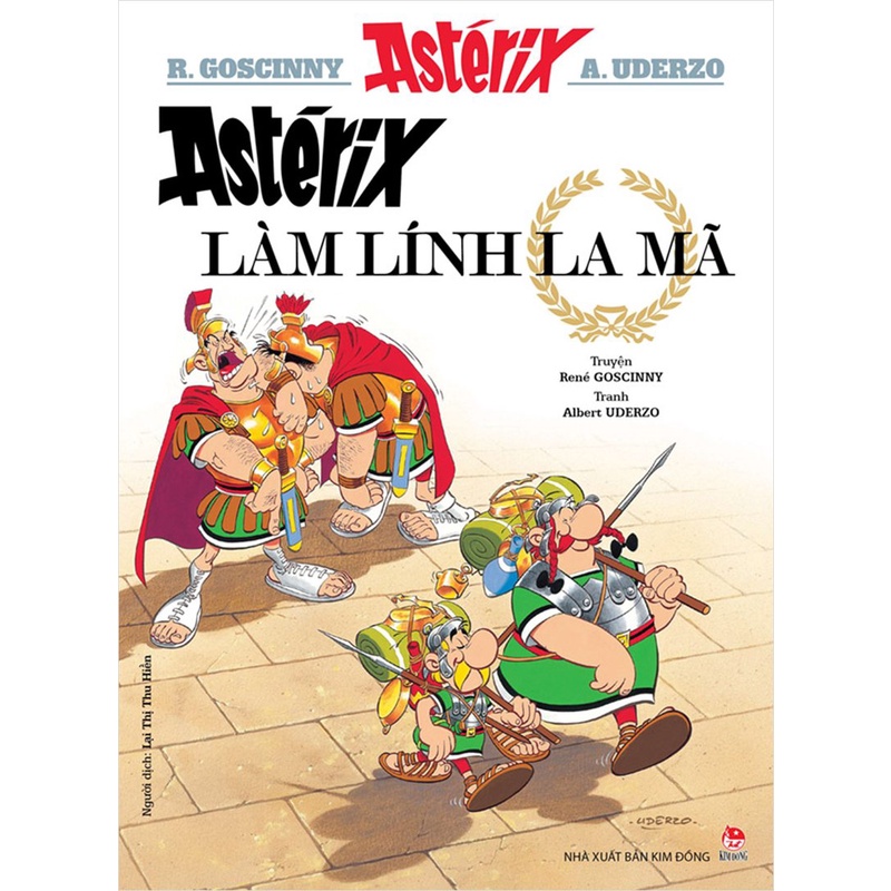 Sách - Astérix - Astérix làm lính La Mã