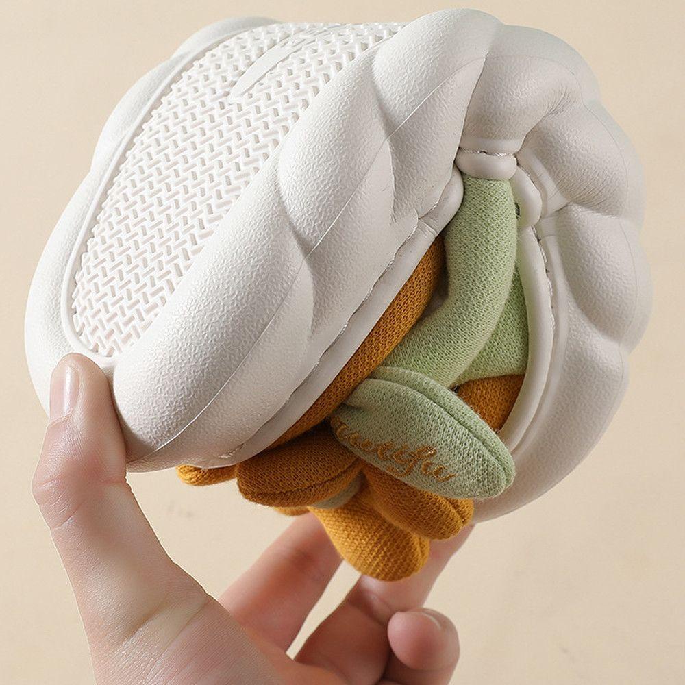 LANSEL Dép Đi Trong Nhà Đế Dày Chống Trượt Họa Tiết Hoa Dễ Thương