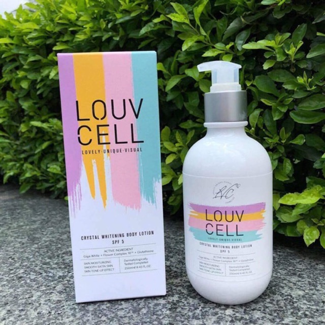 Kem Dưỡng Thể Trắng Da Body Louv Cell 250ml