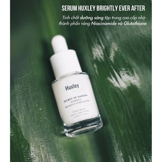 Tinh chất dưỡng trắng sáng da Huxley Essence; Brightly Ever After chai nhỏ mini 5ml