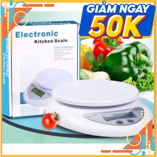 cân nhà bếp 5kg cân tiêu ly  electronic kitchen scale chia thực phẩm tiện dụng