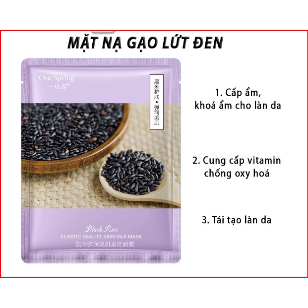 Mặt Nạ Ngũ cốc OneSpring giúp giảm thâm, nám, dưỡng trắng, cấp ẩm cho da 30g