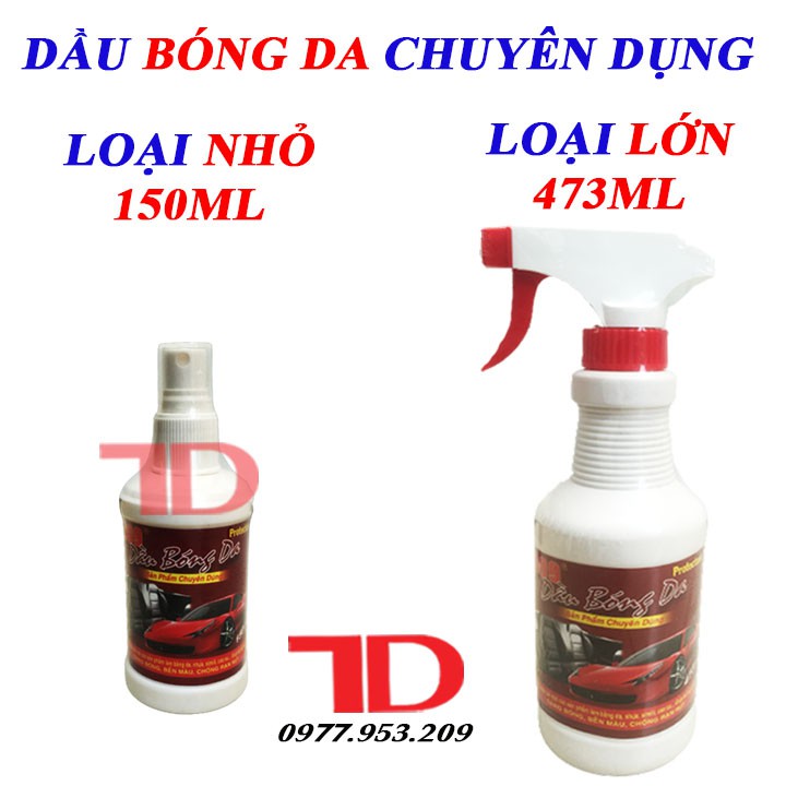 Chai Xịt Bóng Bảo Vệ Bề Mặt 909 Kira, dầu bóng da chuyên dụng