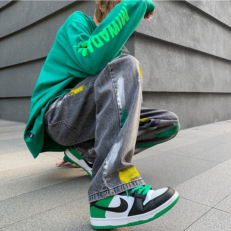 Quần jean dài AOKANG phong cách hiphop dành cho nam