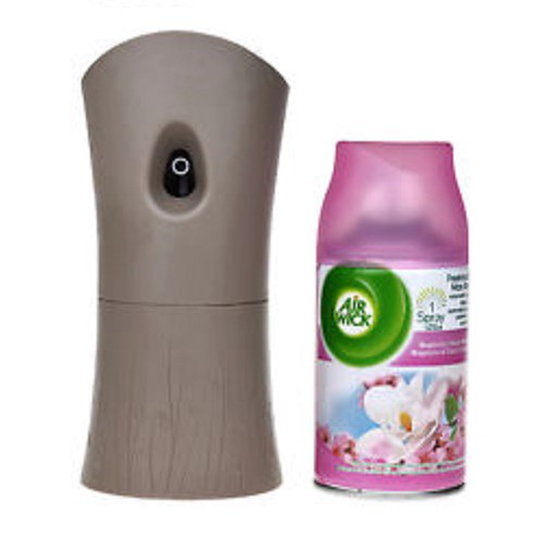 Máy xịt thơm phòng tự động Airwick AWK5816 Magnolia &amp; Cherry Blossom 250ml (Hương hoa mộc lan)